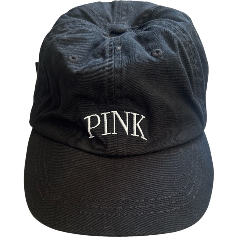 PINK Victoria's Secret black baseball Cap